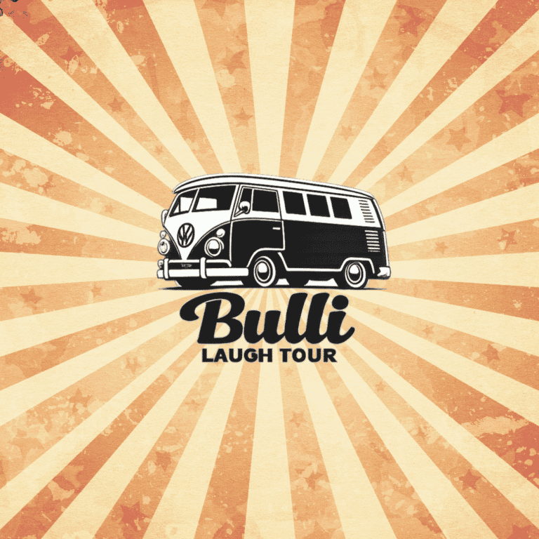 Logo der Bulli Laugh Tour Nürnberg.